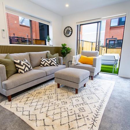 New Sophisticated City Pad Apartment Christchurch Luaran gambar