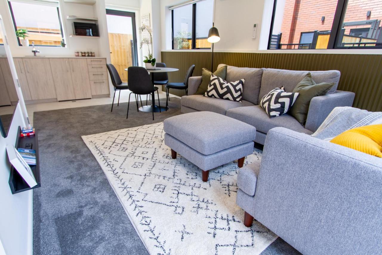 New Sophisticated City Pad Apartment Christchurch Luaran gambar