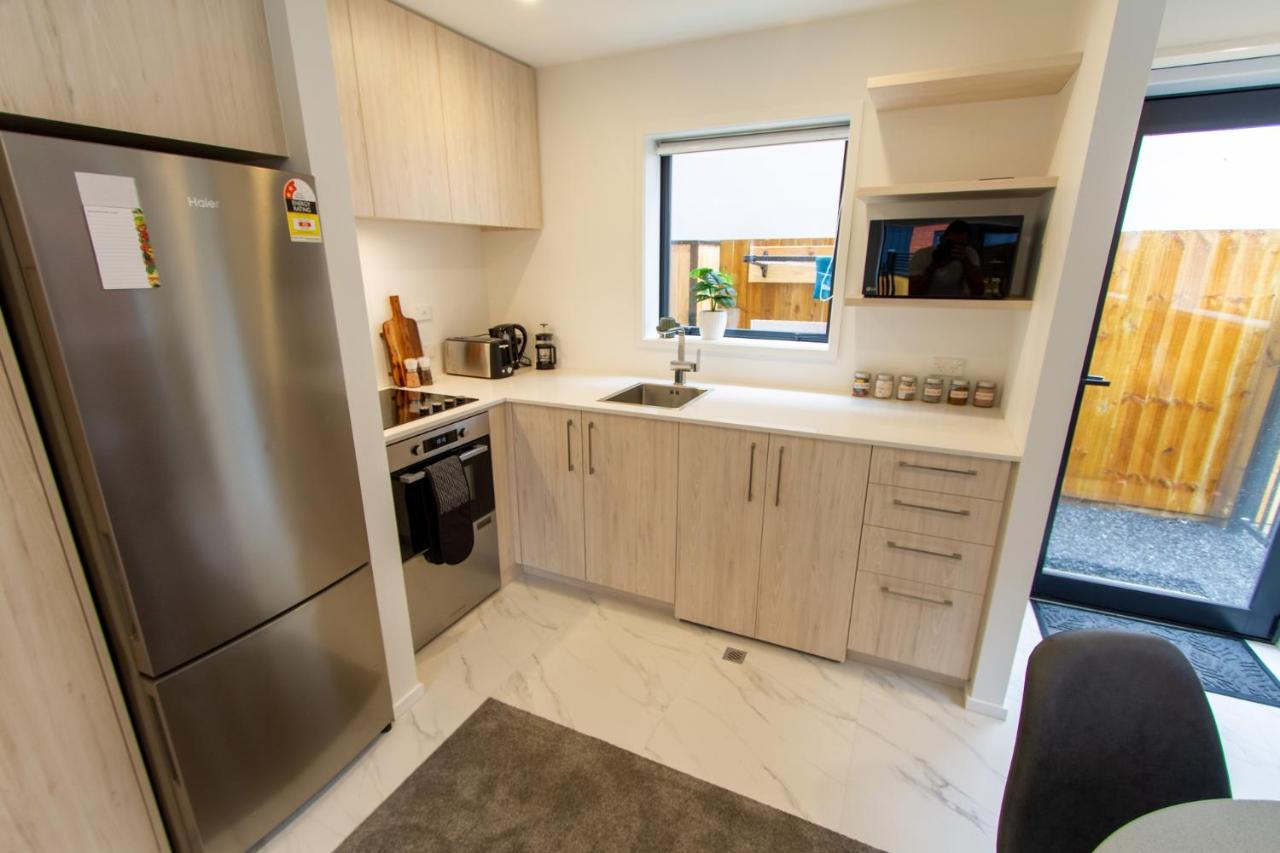New Sophisticated City Pad Apartment Christchurch Luaran gambar